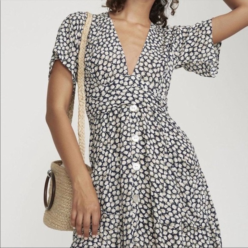 Faithfull The Brand Umbria Dress in Azalea Print